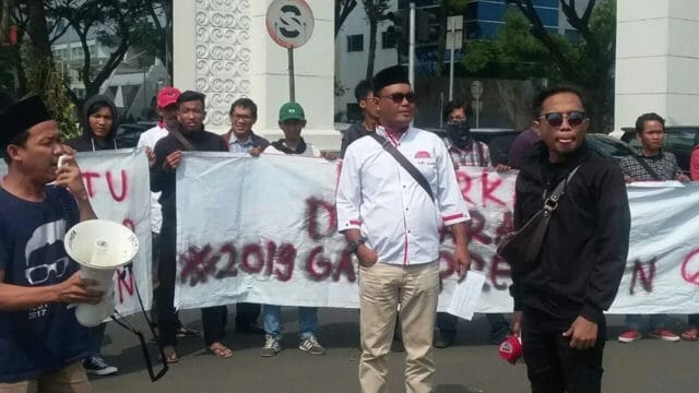 KAMCITAS Menentang #2019GantiPresiden Di Kota Tangerang Selatan