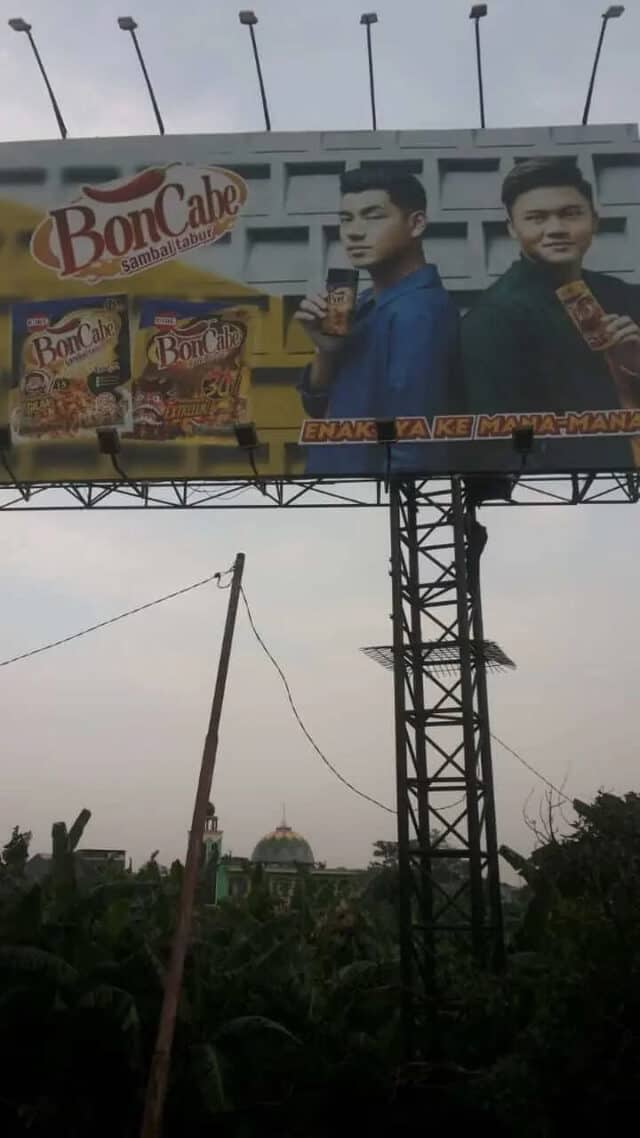 Beruang Hitam Gakumda Copot Billboard Ngemplang Pajak