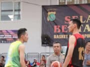 Kompetisi Basket Ball Cup Ke II Piala Kapolres Tangerang Selatan Resmi Dibuka