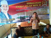 Tanamkan Jiwa Nasionalisme, Senator Banten Sosialisasikan 4 Pilar MPR ke Masyarakat