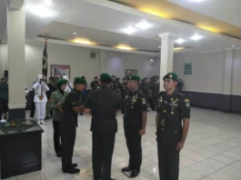 Letkol Inf. Faisol Izuddin Karimi, SE Resmi Menjadi Komandan Dandim 05/06 Tangerang