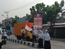 Pelajar di Kota Tangerang Galang Dana Gempa Dan Tsunami Sulawesi Tengah