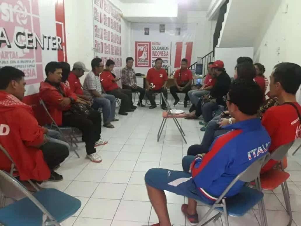 Luber Sitanggang : Meski Baru PSI Tidak Minder Dengan Partai Lain