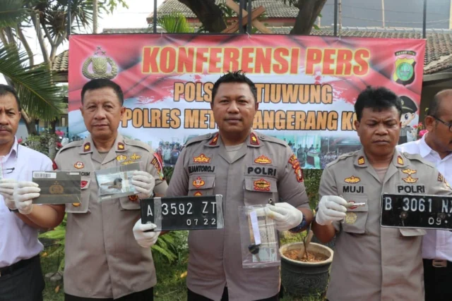 Polisi Tangkap 3 Penadah Dan 6 Pelaku Curanmor di Tangerang