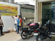 Ingatkan 3C Curanmor, Polisi Pasang Spanduk di Wilayah