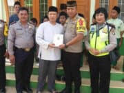 HSN : Kapolsek Cisauk Sambangi Ponpes Tahfizh Al Azka