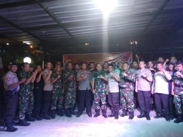 HUT TNI ke-73 : Do'a dan Panggung Prajurit Bukti TNI-Polri Solid Jaga NKRI
