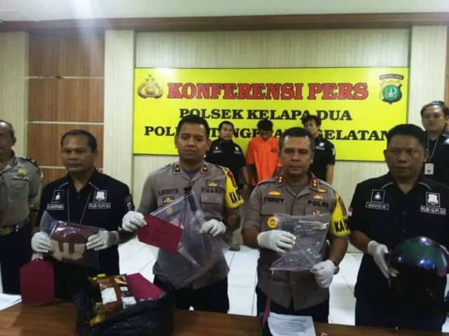 Polisi Tembak Pelaku Curas di Toko 212 Mart di Bencongan