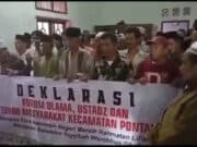 Putri Ma'ruf Amin : Kyai Kampung Pontang Dukung Jokowi-Ma'ruf
