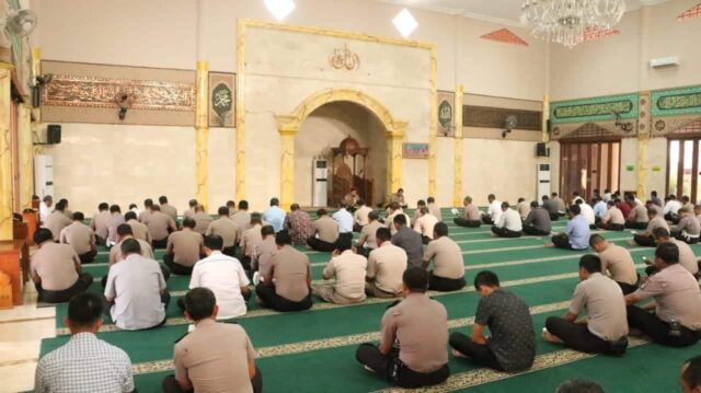 Tingkatkan Iman dan Takwa, Biro SDM Polda Banten Gelar Binrohtal