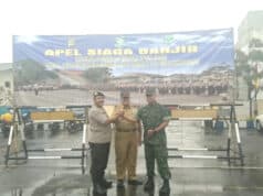 3 Pilar Apel Siaga Banjir di Mapolsek Karawaci 3 Pilar Apel Siaga Banjir di Mapolsek Karawaci