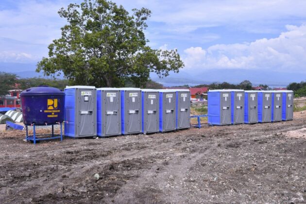 Puluhan Toilet Dibangun di Sigi dan Donggala