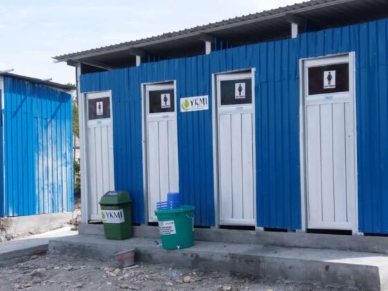 Puluhan Toilet Dibangun di Sigi dan Donggala