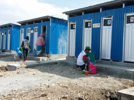 Puluhan Toilet Dibangun di Sigi dan Donggala