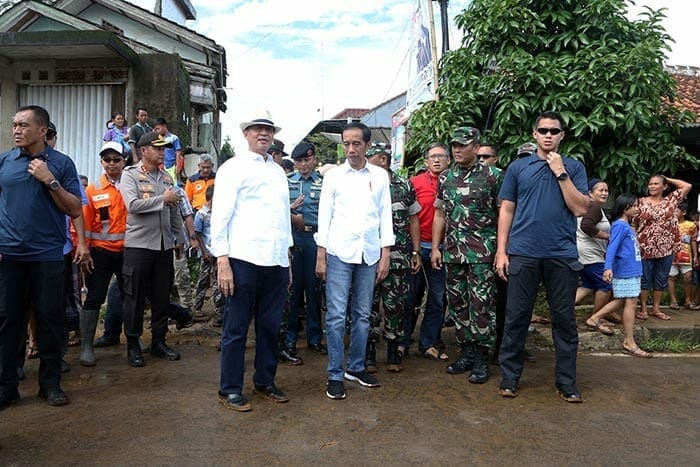 Presiden Jokowi minta penanganan Korban tsunami gerak cepat