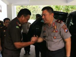 Pererat Silahturahmi, Kapolda Banten Kunker Ke Kajati