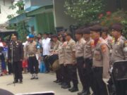 Polsek Jatiuwung Beri Penghormatan Terakhir Pada Alm. Ipda Muhamad Efendi
