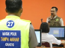 Biro SDM Polda Banten, Gelar SKD Bagi CPNS Polri