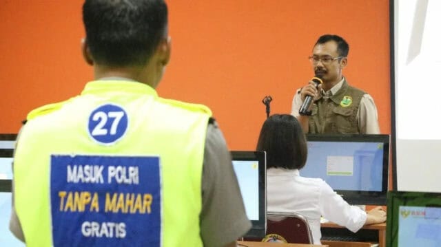 Biro SDM Polda Banten, Gelar SKD Bagi CPNS Polri