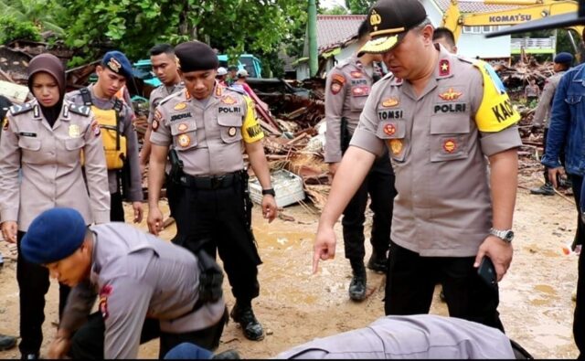 Evakuasi Korban Tsunami, Polda Banten : Hindari Berita Bohong