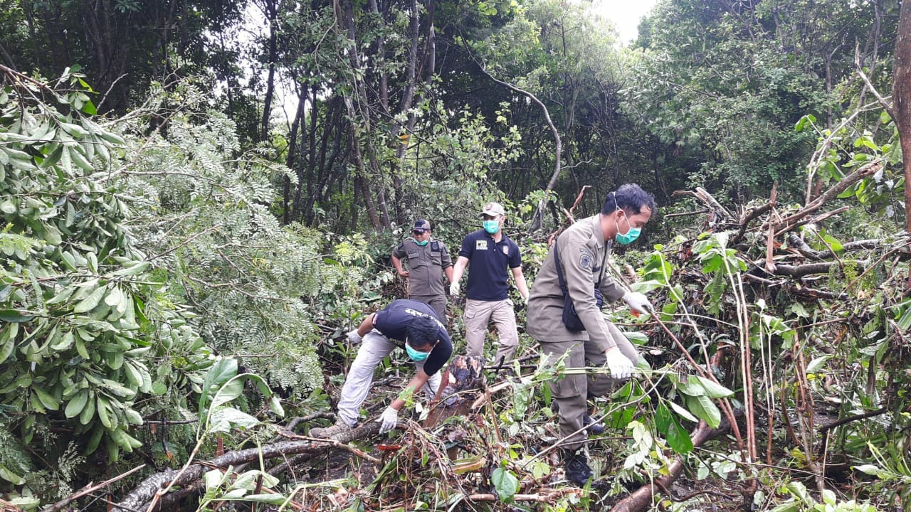 Satpol PP Kota Tangerang Terus lakukan Pencarian Korban di Tanjung Lesung