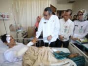 Wakil Walikota Tangsel Kunjungi pasien Korban Tsunami