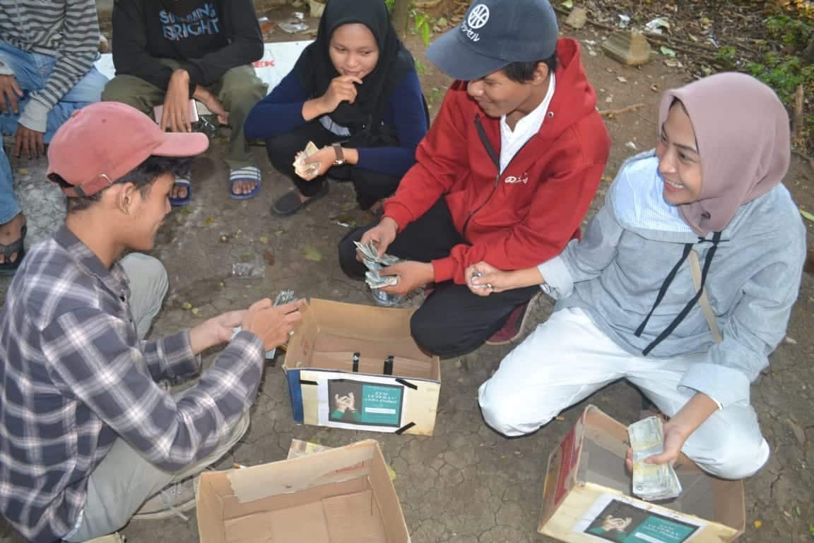 Pelajar STM Bersatu, Galang Dana Korban Tsunami
