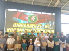 Doa dan Santunan di HUT Ke-69 Kodam Jaya