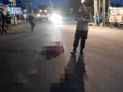 Motor Vs Kontainer, Dua Orang Tewas Ditempat