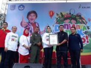 Senam Zumba Ibu dan Anak di Tangerang Selatan Catat Rekor MURI