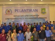 Pelantikan LPM se-Kecamatan Cipondoh, Siap Sukseskan Kampung Tematik