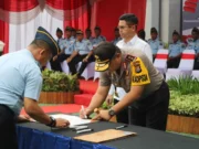Kapolda Hadiri Janji Kinerja Kemenkumham Provinsi Banten 2019