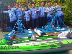 Ada 6 Unit Sepeda Air Di Kampung Wisata Air Karawaci