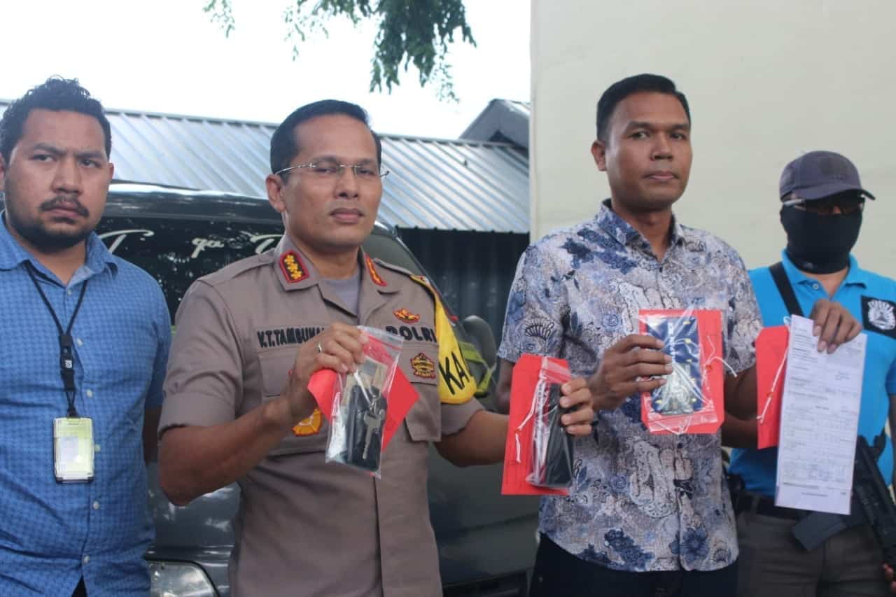 Lima Pelaku Curat Barang Ekspor Milik PT. DI Dibekuk Polisi