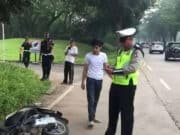Viral ! Tak Terima Ditilang Pemuda Ini Rusak Kendaraannya