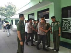 Dandim 0506/Tgr Terima Kunjungan Kapolres Metro Tangerang Kota : TNI Polri Solid dandim 0506/Tgr Terima Kunjungan Kapolres Metro Tangerang Kota : TNI Polri Solid
