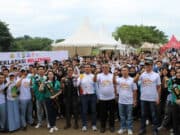 Dukung Kesadaran Tertib Lalu lintas Dandim 0506Tgr Ikuti Festival Road Safety