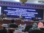 Paripurna Penyampaian LKPJ, Arief Sampaikan 4 Raperda Kota Tangerang