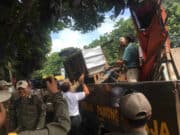 Razia Satpol PP Kota Tangerang, Pedagang Panik Kocar Kacir