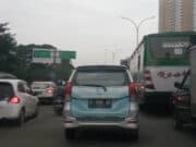 Nihil Petugas Polisi dan Dishub, Jalan Thamrin Macet Parah
