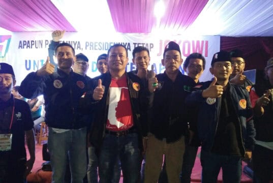 Deklarasi CIKAL Dukung Jokowi-Ma'ruf Amin di Nobar Debat Cawapres