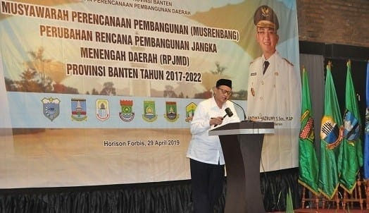 Gubernur Banten RPJMD Harus Antisipasi Perkembangan Kedepan
