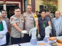 Polda Banten Ungkap Kasus Narkotika Jaringan Internasional Polda Banten Ungkap Kasus Narkotika Jaringan Internasional