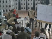 Pantau Rekapitulasi PPK Tangerang, Kapolres: Percepat Rekap Tambah Satu Panel