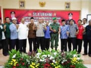 Bersama Seluruh Elemen Masyarakat Polresta Tangerang Ciptakan Rekapitulasi Kondusif