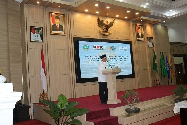 Gandeng KPK, Gubernur Banten Tertibkan Aset Tanah Untuk Tingkatkan PAD