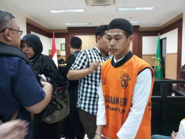Perusak Motor di Tangsel, Memasuki Sidang Dakwaan di PN Tangerang