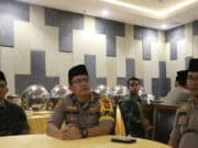 Silaturahmi Bersama TNI, Polres Metro Tangerang Kota Gelar Bukber