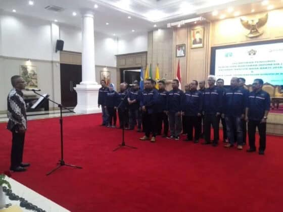 Pengurus PWI Banten Periode 2019-2024, Resmi Dilantik Ketum PWI Pusat