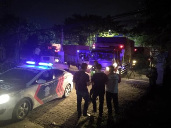 TNI-Polri Kawal Kotak Suara dari PPK Jatiuwung ke KPU Tangerang